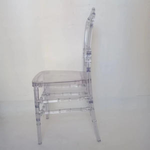 Chaise de mariage à dos rond, en résine, forme sirène, divers coloris, vente en gros - Product Image 3