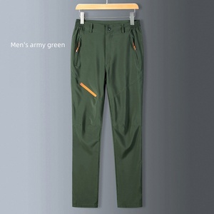 <span class=keywords><strong>Pantaloni</strong></span> Sportivi Outdoor da Uomo e <span class=keywords><strong>Donna</strong></span> Estivi Sottili in Seta di Ghiaccio ad Asciugatura Rapida, Traspiranti, Elasticizzati e Casual per <span class=keywords><strong>Escursionismo</strong></span>, in Maglia Softshell - Product Image 3