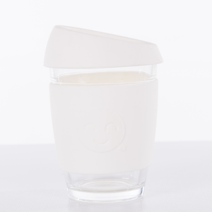 Ly cà phê 12oz có logo tùy chỉnh, kèm nắp silicon và vỏ bọc, cốc tái sử dụng, dùng cho văn phòng, trường học, du lịch, kiểu dáng thanh lịch, tiện dụng - Product Image 6