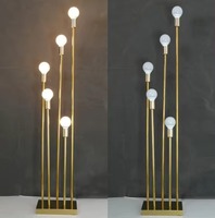 Vente en gros de bougeoirs en aluminium noir de qualité européenne, hauts, rustiques et coniques, pour la décoration de la maison et des tables de mariage