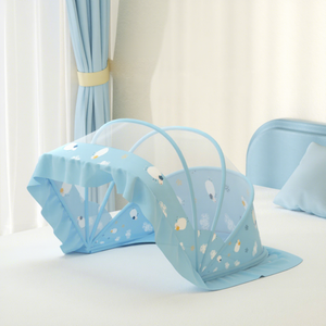 Lampe de nuit pour bébé, moustiquaire pliable, <span class=keywords><strong>lit</strong></span> de bébé pour nouveau-né, filet en tissu, couverture de berceau, fermeture éclair, <span class=keywords><strong>lit</strong></span> de voyage, <span class=keywords><strong>lit</strong></span> de bébé - Product Image 4