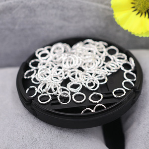 Connecteurs de bijoux en boucle torsadée, argent et or, anneaux ouverts ronds pour la création de bracelets et boucles d'oreilles DIY - Product Image 4