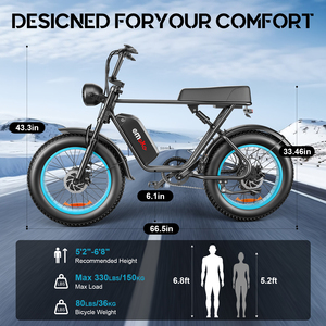 Vélo de montagne électrique le plus vendu en 2025, vélo électrique 2000w pour adultes, vélo électrique à gros pneus avec longue autonomie de batterie - Product Image 5