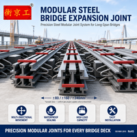Joint de dilatation modulaire en acier pour ponts et routes rapides, idéal pour les travaux d'étanchéité des joints de dilatation des ponts routiers.