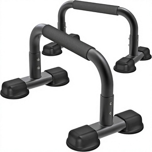 Barra de Empuje de 12'' con Agarraderas de Acero, Paralelas, Barra de Dominadas, Equipo de Gimnasia <span class=keywords><strong>Calistenia</strong></span>, <span class=keywords><strong>Entrenamiento</strong></span> de Fuerza para Posiciones de Manos, L-Sit y Dips - Product Image 1