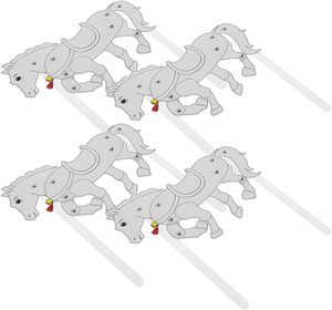 Títeres <span class=keywords><strong>de</strong></span> sombra chinos, accesorio <span class=keywords><strong>de</strong></span> caballo para espectáculos <span class=keywords><strong>de</strong></span> marionetas y cuentacuentos, adorno cultural para adultos, actividad educativa - Product Image 3