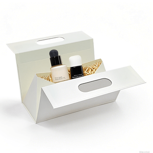 Caja de Regalo Plegable con Diseño Único Personalizado, Forma Especial, con su Propio Logotipo, Portátil con Asa - Product Image 1