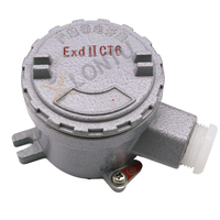 Boîtier de jonction anti-explosion ATEX IP65 en aluminium de haute qualité, boîte de terminaison EX à 1, 2, 3 ou 4 voies