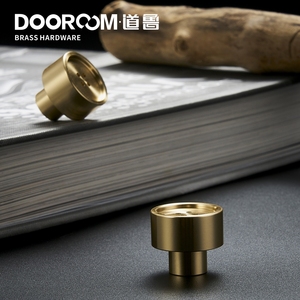 Dooroom Brass Fresh Nordic Ins Button Creation Handles <strong>Gold</strong> Drawer Cabinet <strong>Door</strong> Cupboard Wardrobe Dresser Furniture Pulls <strong>Knobs</strong> - Product Image 5