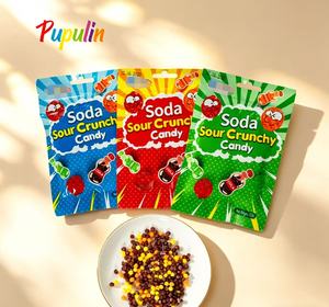 Caramelos Masticables Mini Súper Ácidos de Cola, Coloridos y Suaves, con Sabores Frutales Dulces y de Refresco, ¡Gran Venta! - Product Image 1
