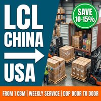 Fret maritime FBA Chine vers les États-Unis et le Canada, service de consolidation LCL FCL, livraison directe et entreposage, agent d'expédition FBA