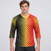 Maillot d'enduro personnalisé pour homme, maillot de course VTT, motif unique, vêtements de cyclisme sublimés, vêtements de descente, OEM
