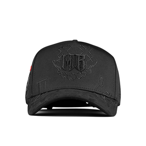 Cappellino da Baseball in Camoscio a 5 Pannelli X El Mago, Qualità Originale 100% Nuovo Modello OEM ODM, Cappelli Personalizzati Dorati - Product Image 5