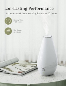 Elegante Amd Smart Looking Humidificador ultrasónico 20 Innovación ABS Máquina de ruido blanco Humidificador Difusor de aceite esencial Sin agua - Product Image 5