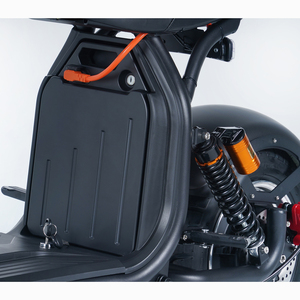 Scooters eléctricos H10 baratos y de buena calidad con neumáticos gordos Citycoco 2000W 20Ah batería de litio doble dentro de citycoco chopper - Product Image 6