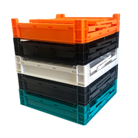Caisse pliante en plastique de style maille pour le stockage des bouteilles de lait-disponible à la vente
