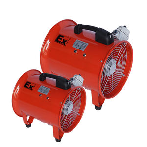 Ventilador de escape portátil Ventilador EX Utilidad a prueba de explosiones Extractor de humos de ventilador de alta velocidad para túnel de bodega de barcos - Product Image 1