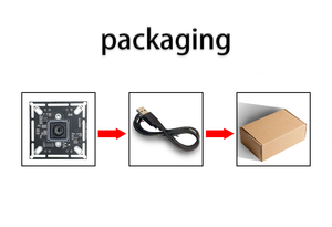 Module de caméra USB 8MP/12MP 4K RGB, caméra PCB 38mm, filtre IR 650nm, caméra intégrée pour kiosque, module de caméra de reconnaissance faciale - Product Image 6