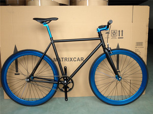 Produttore di cina oem personalizza il prezzo all'ingrosso 700c adulto classico singolo velocità racing order fixie bike look bicicletta a scatto fisso - Product Image 5