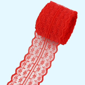 선물 포장, 파티 장식 또는 여성 속옷으로 고품질의 폴리에스터 레이스 메쉬 벨트 선택 판매. - Product Image 6