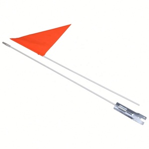 2024 Tùy Chỉnh Sợi Thủy Tinh Cực An Toàn Thiết Kế Ngoài Trời Xe Máy Xe Đạp Cờ Trẻ Em Dành Cho Người Lớn Trang Trí Cờ Có Thể Điều Chỉnh Chiều Cao - Product Image 1