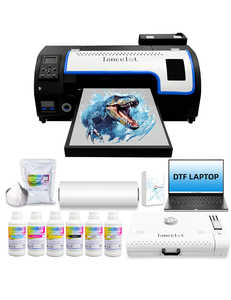 เครื่องพิมพ์ M1630 Pro DTF พร้อมระบบป้อนม้วนกระดาษ, ระบบหมุนเวียนหมึกสีขาวสำหรับพิมพ์เสื้อยืด DIY, ชุดพิมพ์ความเร็วสองเท่า - Product Image 1