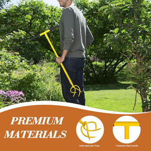 Outils de jardinage - Motoculteurs <span class=keywords><strong>à</strong></span> griffes, motoculteurs rotatifs, désherbeurs de sol, aérateurs de pelouse, bacs de jardinage, jardinières - Acier au carbone DIY - Product Image 6