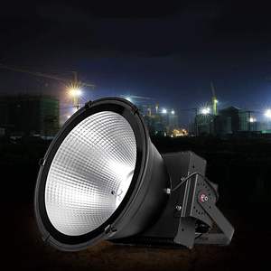 Venta al por Mayor de Reflector LED de Alta Potencia para Exteriores, de Aluminio, IP65/IP66, de 200W-2000W, con Luz Blanca Fría de 6500K, para Construcción - Product Image 2
