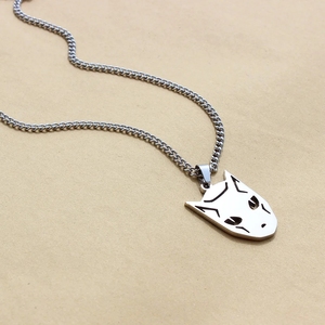 Collar de Anime <span class=keywords><strong>Kira</strong></span> Yoshikage Cosplay Unisex colgante de acero inoxidable gargantilla accesorios de joyería nuevos estilos - Product Image 3