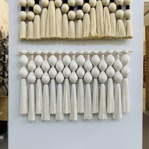 Bola de esfericidad tejida Bohemia, Mural de macramé decorativo, colgantes de pared de burbujas, arte, decoración del hogar, decoración de pared para el hogar, regalo de lujo - Product Image 6
