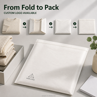Bolsa de Embalaje de Ropa de Papel de Algodón con Logotipo Personalizado, Soporte para Proyectos de Embalaje de Moda Personalizado, para Marcas de Moda Premium