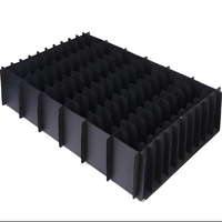 Séparateurs en plastique imperméables en polypropylène ondulé PP Coroplast, lame de séparation, boîte à grille poly, espaceur, pince