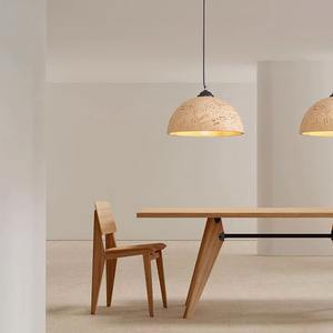 Lustre japonais rétro de style Wabi-Sabi moderne, luminaire suspendu minimaliste nordique pour table à manger, chambre à coucher, bar - Product Image 6