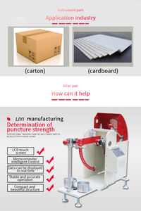 Probador de resistencia a la perforación de cartón y cartón LIYI - Product Image 6