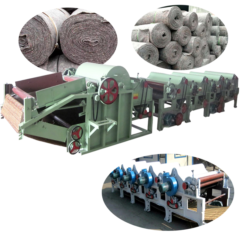 Textile Waste Recycling Machine Cloth Fabric Recycling Machine Textile Waste Recycling Machines All in One