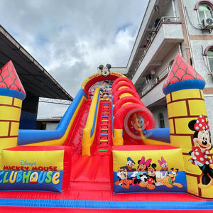 زحليقة شاطئية عملاقة قابلة للنفخ على شكل ميكي ماوس، زحليقة قابلة للنفخ، تأجير زحاليق مائية قابلة للنفخ - Product Image 6