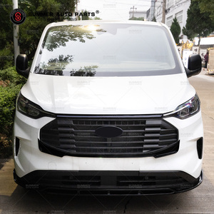 Accessori Esterni per Auto Kit di Aggiornamento Corpo Vettura con Labbro Paraurti Anteriore e Spoiler Posteriore per <span class=keywords><strong>Ford</strong></span> Transit Custom <span class=keywords><strong>Van</strong></span> 2025 - Product Image 2