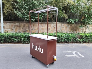 Carrito <span class=keywords><strong>de</strong></span> Comida Móvil ETODEVICE, Carrito <span class=keywords><strong>de</strong></span> Café con Color Personalizado - Product Image 3