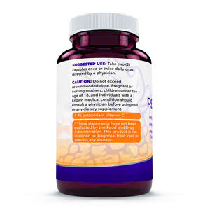 निजी लेबल स्लिम फिट वजन घटाने की गोली विटामिन सी हरी चाय पत्ती और अंगूर के बीज निकालने के लिए - Product Image 3