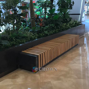 Service Bench Seat Curved Design <strong>Fitness</strong> Arcbuilding Quick Mall Bench OEM - Product Image 2