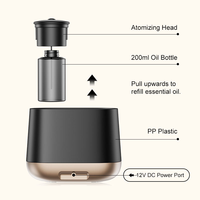 Diffuseur d'arômes intelligent, machine à parfum commerciale, contrôle par application, appareil de diffusion de parfum sans eau, maison, bureau, hôtel, spa, OEM, ODM