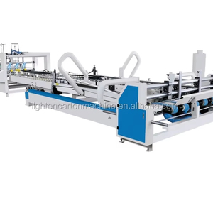 Macchina per incollaggio di cartelle automatiche/macchina per la produzione di scatole di cartone ondulate/macchina per la incollatura di cartelle completamente automatica - Product Image 1