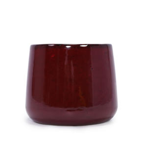 Livraison gratuite depuis les États-Unis, livraison rapide en 3 jours, pot de fleurs en céramique rouge fait main, lot de 4, écologique, pour extérieur et jardin - Product Image 5