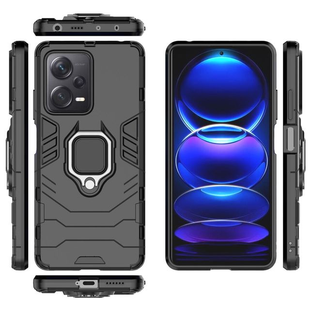Rugged TPU PC Shockproof Ring Kickstand Phone case for Xiaomi 14T Pro 14 ultra Fundas De Celular for Redmi 14C Note 13 Pro Plus