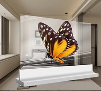 30 "55" High-Tech HD Ultra-Mince OLED Affichage Transparent AD Player Double-Face Desktop Trade Show Equipment
