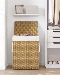 Panier à linge de grande capacité 60L, sac supplémentaire, table de camping pliable, accessoires de pique-nique, décoration, panier à laine - Product Image 6