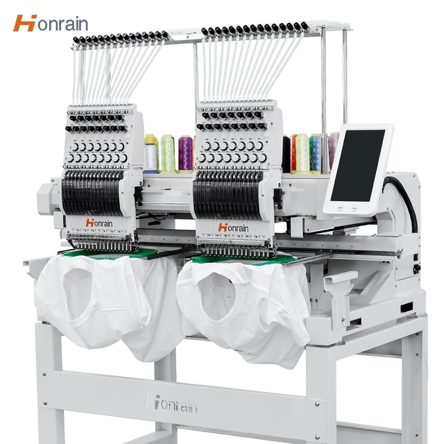 Professional 2 Heads Cap Embroidery Machine for Commercial and Industrial Use