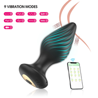 LOVE Meilleure vente Stimulus de torsion Rotation Puissant Vibrant Masturbation Jouets Anal Butt Plug Vibrateur