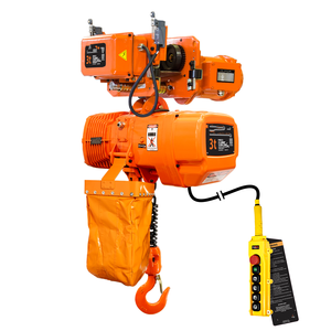 Palan à chaîne électrique à grande vitesse de 1 à 5 tonnes avec chariot motorisé Palan industriel et de construction 220V - Product Image 1