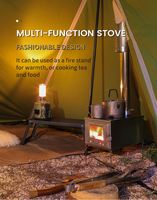 Meilleures Ventes : Poêle à Bois de Camping Mini Pliant d'Extérieur Personnalisé & Accessoires